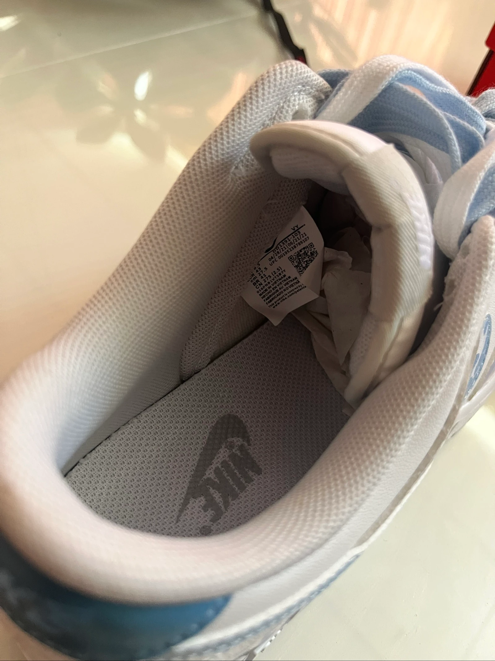 Nike Dunk Low Custom SteamPuppet Azul Blanco Taille 43 Neuves – photo 9